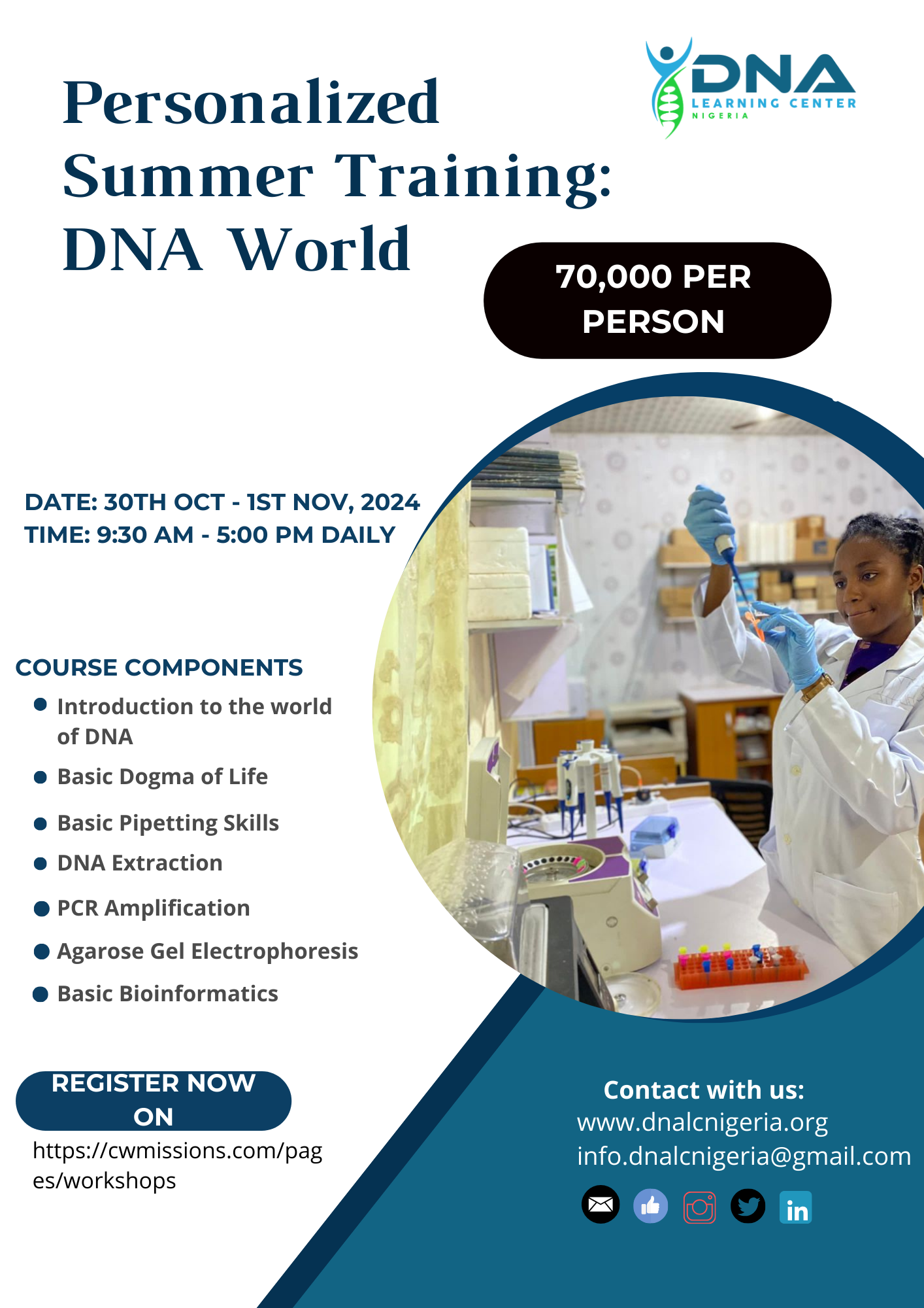 Personalized Summer Training: DNA World (October Edition 2)